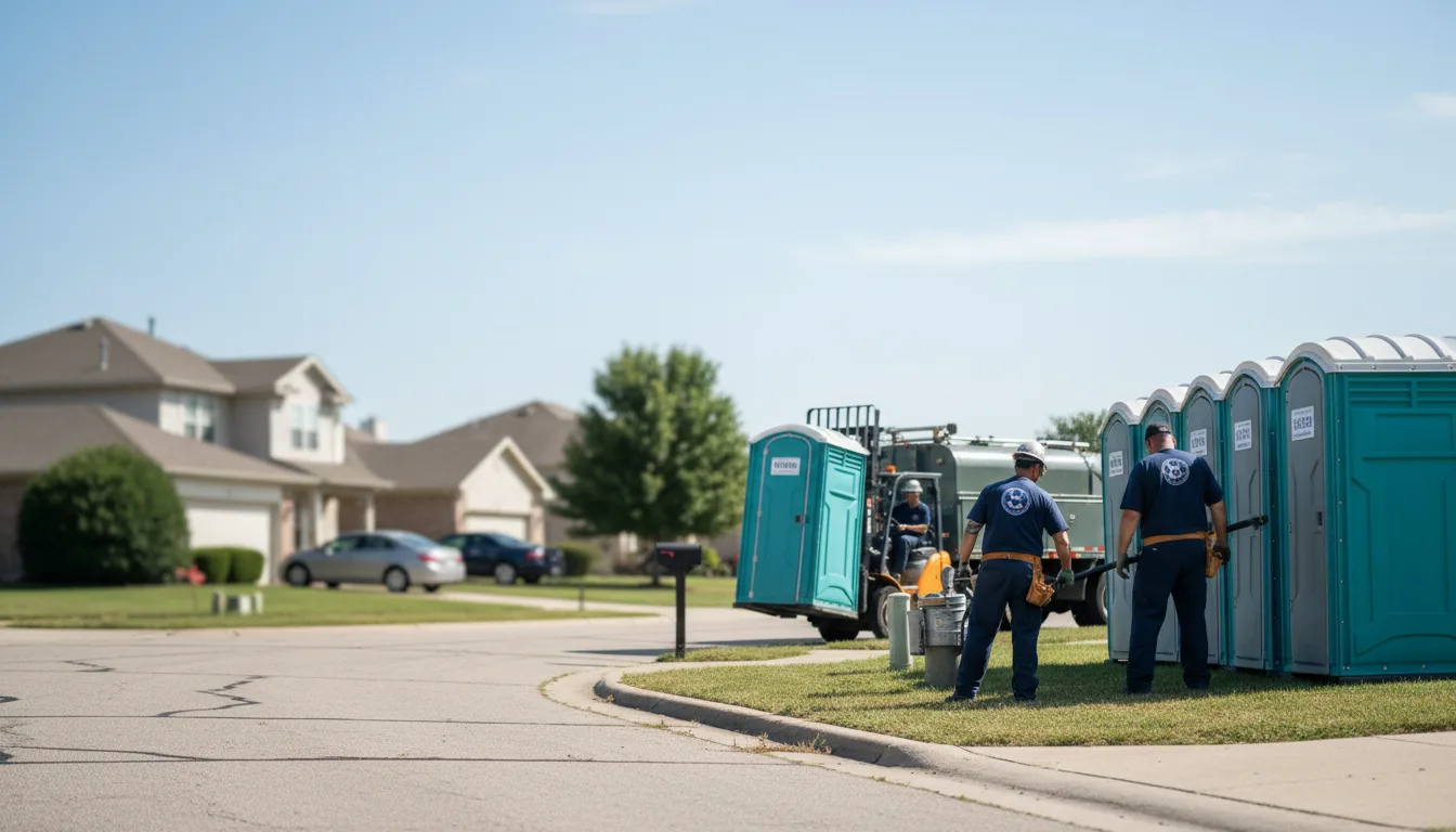 Porta Potty Rental in Columbiaville, MI near me